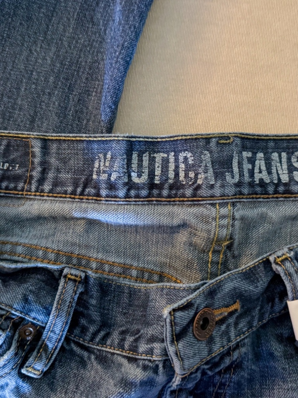 NAUTICA JEANS CO. Men's Relaxed-Fit Jeans, Size 34x34 - Picture 3 of 3